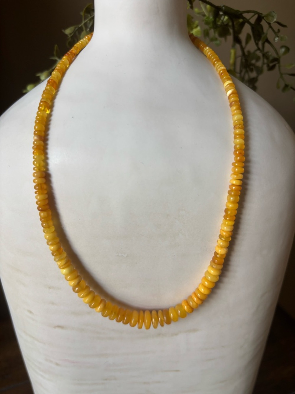 Jay King DTR Yellow Opal Nugget Necklace Sterling 17” + Ext Butterscotch